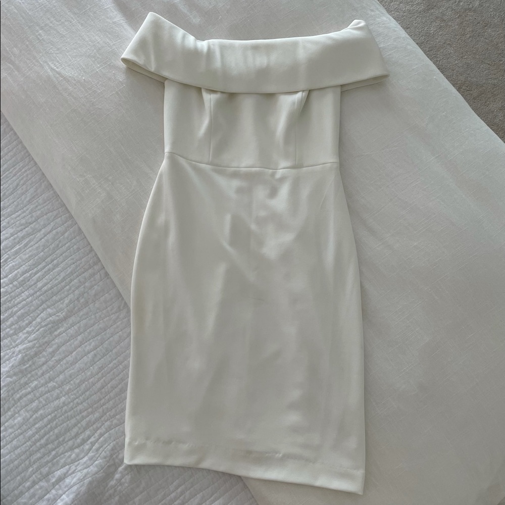 Calvin Klein Off the Shoulder Dress